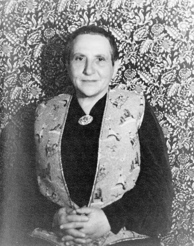 Retrato de Gertrude Stein (1874-1946), Nueva York de Carl Van Vechten
