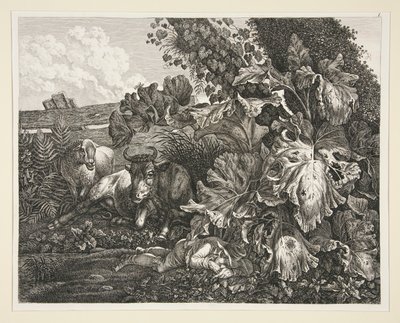 Paisaje de Carl Wilhelm Kolbe the elder