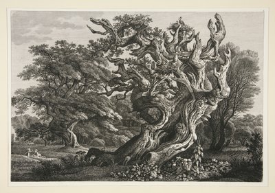 Paisaje de Carl Wilhelm Kolbe the elder