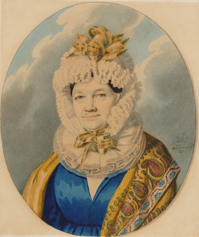 Condesa Natalia Fyodorovna Gorchakova, principios de 1830 de Carl von Hampeln