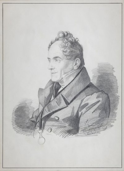 Retrato del Conde Viktor Pavlovich Kochubey 1768-1834, Canciller Imperial de Rusia, c. 1832 de Carl von Hampeln