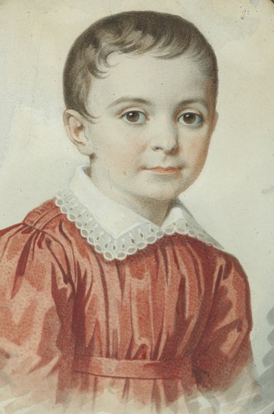 Retrato de Eugenia Kochubey de niña, 1849 de Carl von Hampeln