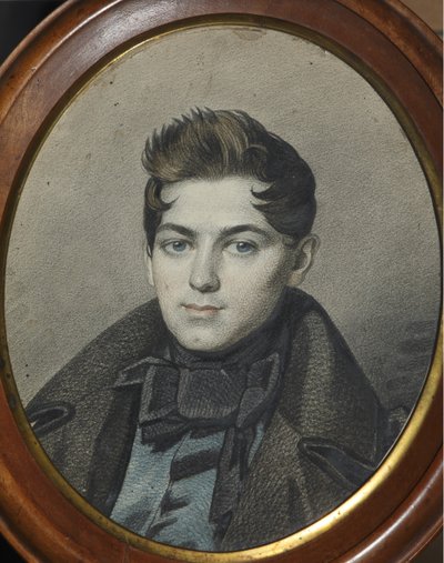 Retrato de Ivan Petrovich Postnikov, 1834 de Carl von Hampeln