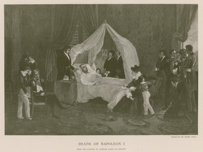 Muerte de Napoleón I de Carl von Steuben
