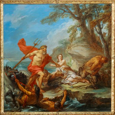 Neptuno y Amymone. Hacia ... de Carle Vanloo