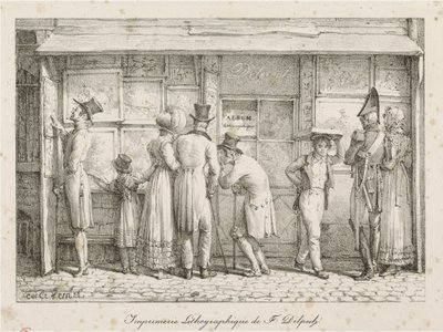 Casa de Impresión Litográfica de F. Delpech de Carle Vernet