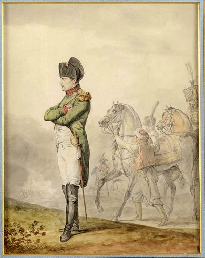 Napoleón en Austerlitz (1805) de Carle Vernet