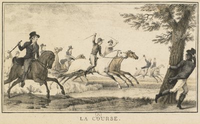Escenas de Carreras: La Carrera de Carle Vernet