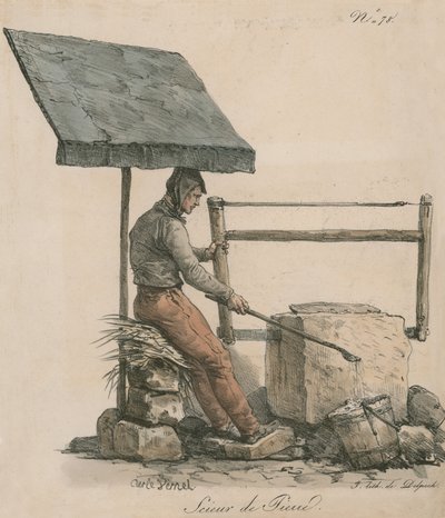 Scieur de Pierre de Carle Vernet