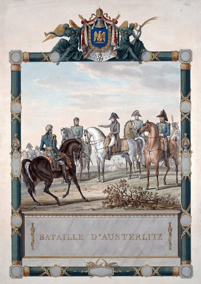 La batalla de Austerlitz el 2 de diciembre de Carle Vernet