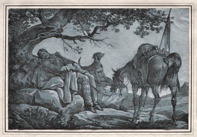 El soldado dormido de Carle Vernet