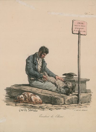 Tondeur de Chiens de Carle Vernet