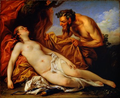 Júpiter y Antíope, c1753 de Carle van Loo