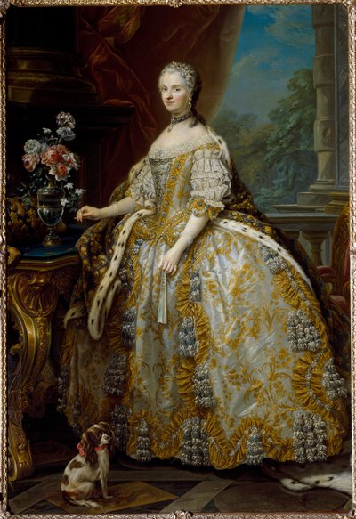 Retrato de María Leszczyńska, Reina de Francia de Carle van Loo