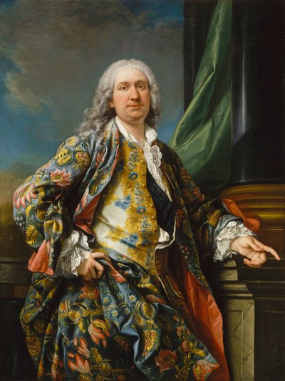 Retrato de un hombre desconocido, ca. 1735-1739 de Carle van Loo