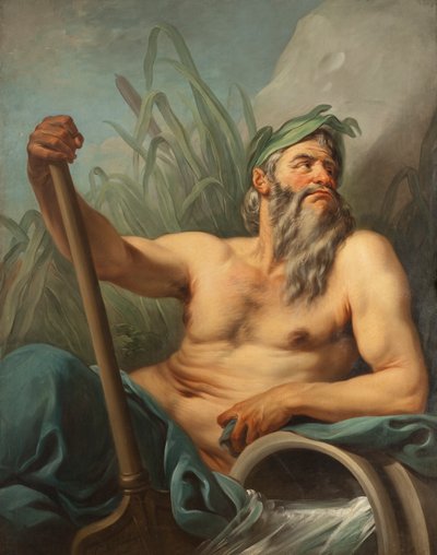 Dios del río, c.1735-65 de Carle van Loo