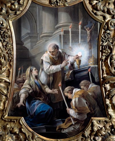 El milagro de la hostia de Carle van Loo