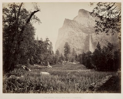 Velo Nupcial, Yosemite de Carleton E. Watkins