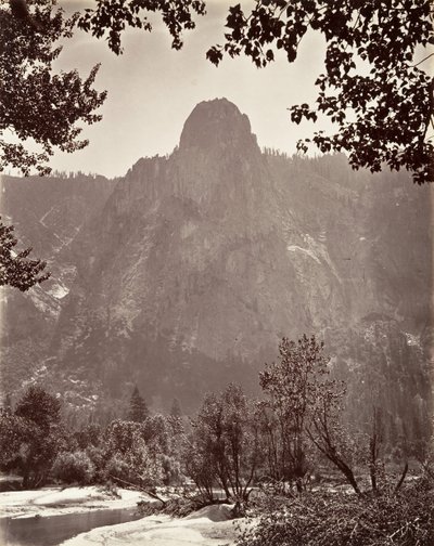 Roca Sentinel, Yosemite de Carleton E. Watkins.