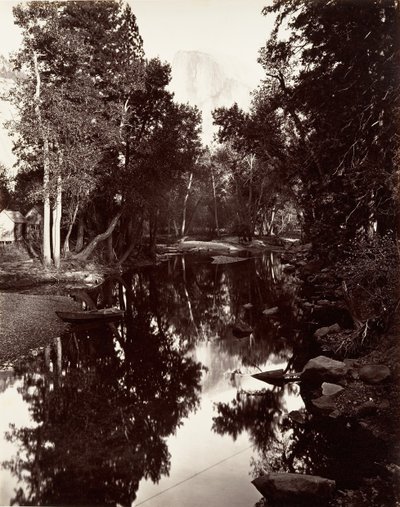 Cúpula Sur, 6,000 pies, Yosemite, ca. 1872, impreso ca. 1876 de Carleton E. Watkins.