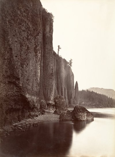 Cabo de Hornos, río Columbia, Oregón de Carleton Emmons Watkins