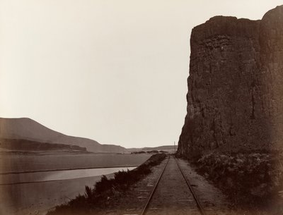 Cabo de Hornos cerca de Celilo, 1867 de Carleton Emmons Watkins