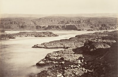 Paso de las Dalles, Oregón, 1867 de Carleton Emmons Watkins