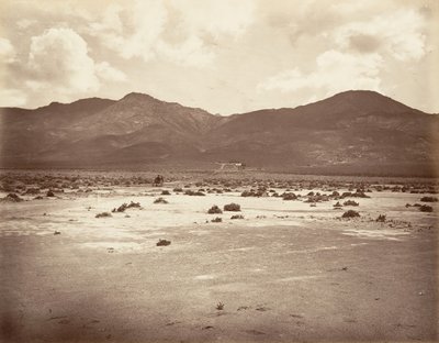 Vista del camino al túnel Sutro, 1875, impreso ca. 1876 de Carleton Emmons Watkins