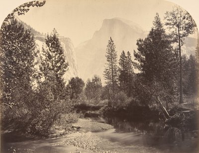 Tasayac, o la Cúpula Media, 4967 pies, 1861 de Carleton Emmons Watkins