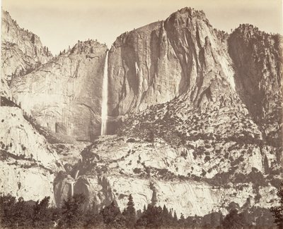 Cataratas de Yosemite, 2,634 pies de Carleton Emmons Watkins