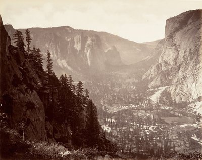 Valle de Yosemite desde Glacier Point de Carleton Emmons Watkins