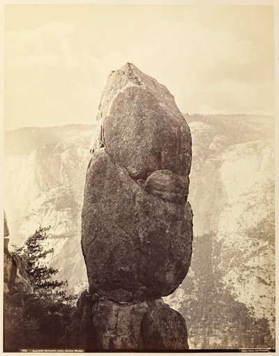 Columna Agassiz, cerca de Union Point de Carleton Watkins