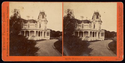 En la Residencia de John Parrott, Esq., San Mateo, Cal de Carleton Watkins