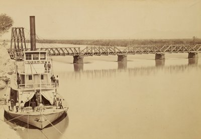 Puente sobre el Colorado Yuma de Carleton Watkins