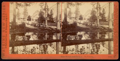 Casa Nevada y Cabaña. Yosemite de Carleton Watkins
