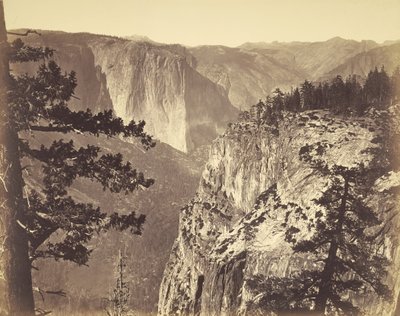 [Primera vista del valle] de Carleton Watkins