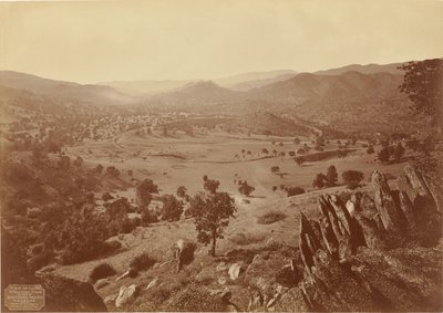 Vista general de Tehachapi Loop, S.P.R.R. de Carleton Watkins