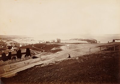 Golden Gate desde Russian Hill de Carleton Watkins