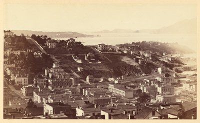 [Golden Gate desde Telegraph Hill, S.F.] de Carleton Watkins