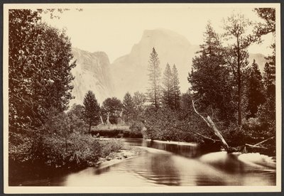 "Half Dome - Yosemite" de Carleton Watkins