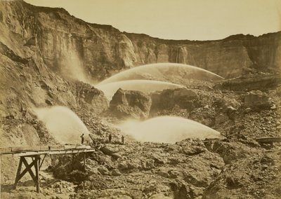 [Malakoff Diggings, Condado de Nevada, California] de Carleton Watkins