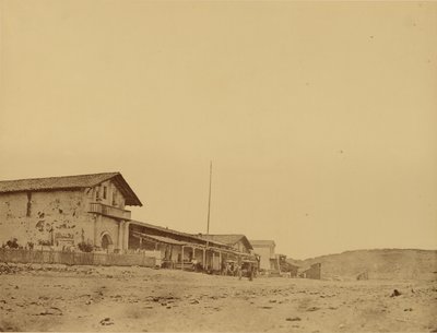 [Mission San Francisco de Asisi on the Laguna de Los Delores, San Francisco] de Carleton Watkins