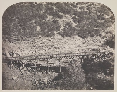 Puente del Ferrocarril, Cabo Horn, Condado de Mariposa de Carleton Watkins