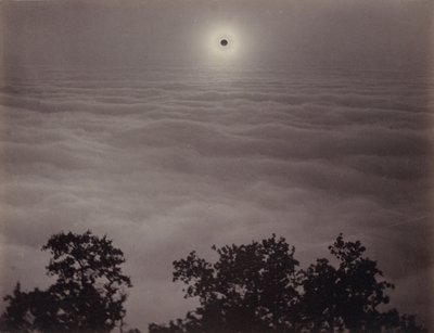 Eclipse solar desde el Monte Santa Lucía de Carleton Watkins
