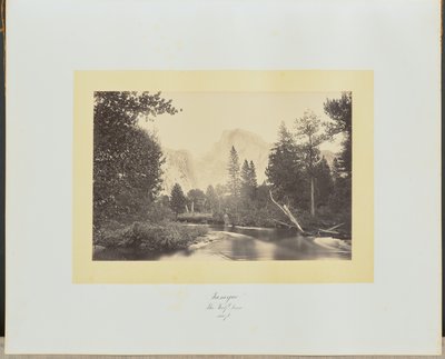 Tasayac. El Half Dome 5000 pies de Carleton Watkins