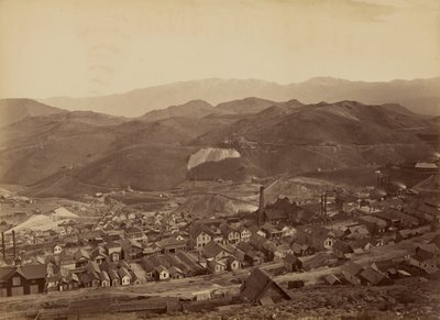 El eje de combinación, desde el canal de agua de Carleton Watkins