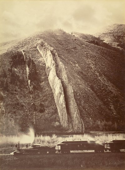 [El Tobogán del Diablo, Utah] de Carleton Watkins