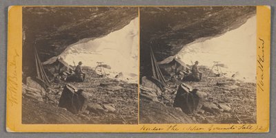 Bajo la Cascada Superior de Yosemite de Carleton Watkins