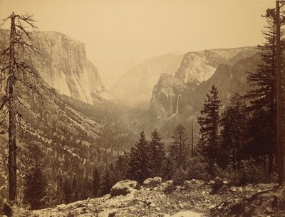 Valle de Yosemite desde Inspiration Point de Carleton Watkins