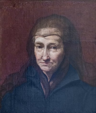 Retrato de una anciana de Carlo (follower of) Maratta or Maratti